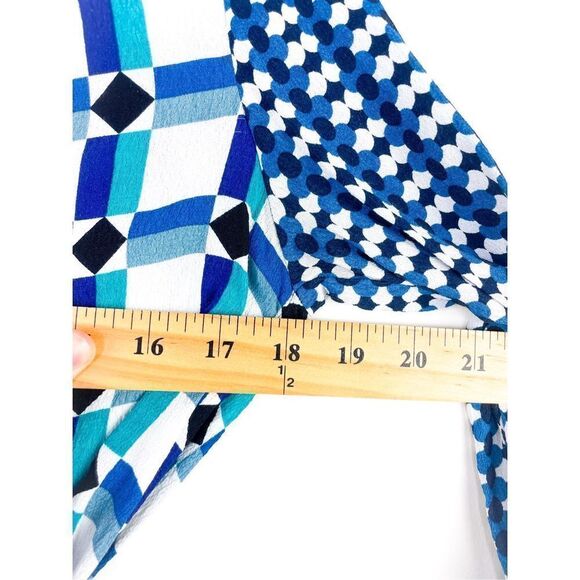 Anthropologie Maeve Button Down Geometric Print Dress Size 4 - Picture 5 of 13
